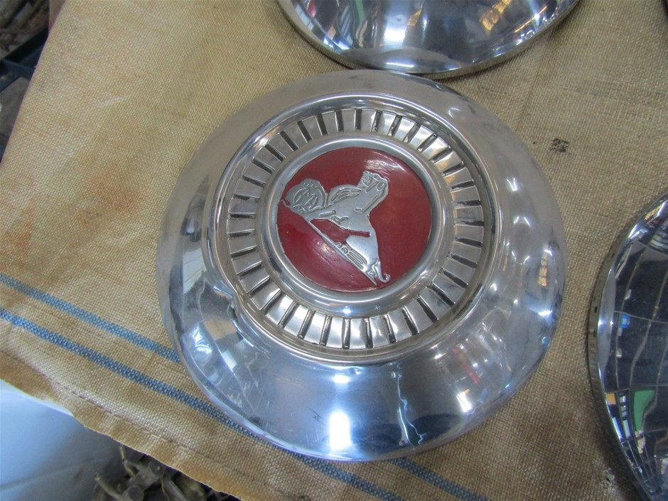Set of 4 FJ Holden Hub caps Auction (00415042380) Grays Australia