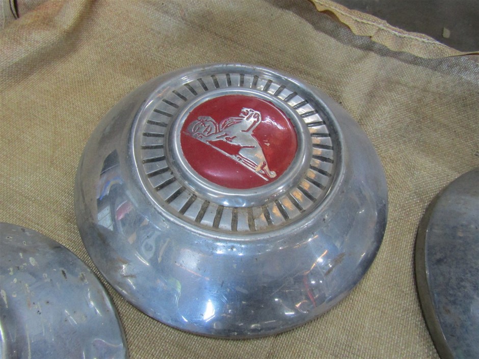 Set of 4 FJ Holden Hub caps Auction (00425042380) Grays Australia