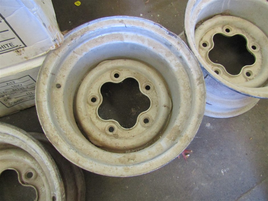 4 x (Set of) FJ Holden wide rims Auction (01345042380) Grays Australia