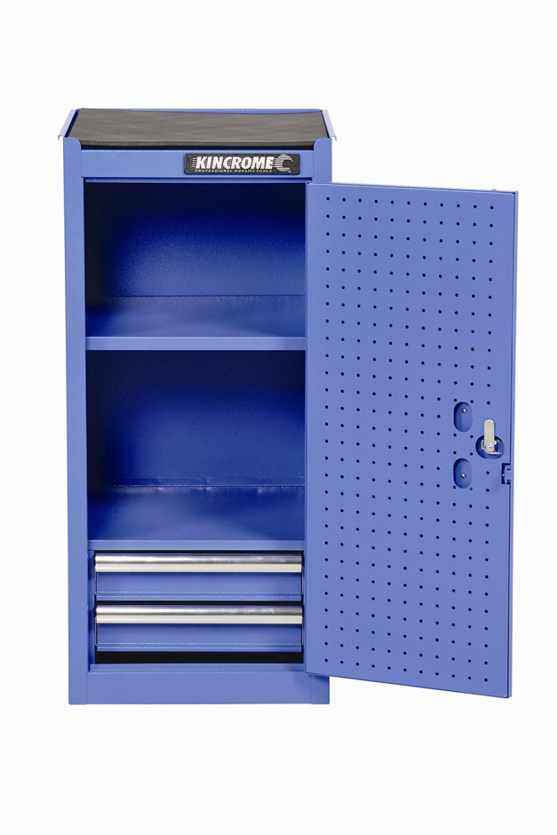 Kincrome Add On Side Locker 2 Drawer Blu