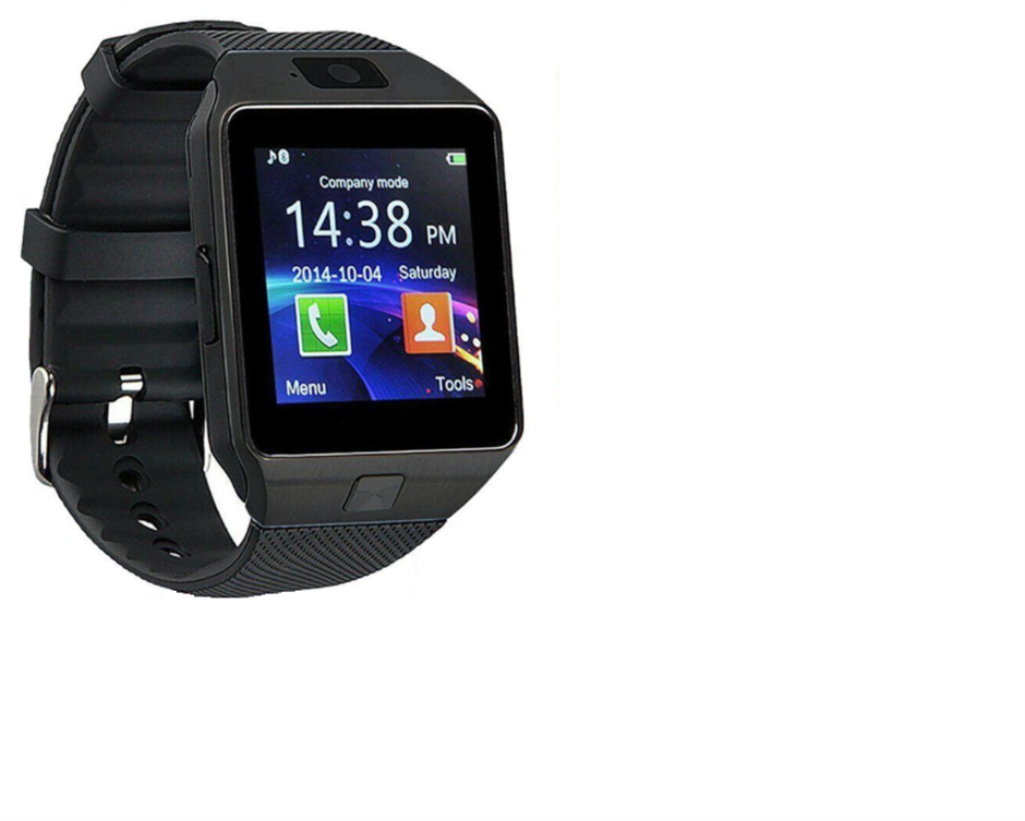 DZ09 Bluetooth Smart Watch for smartphones, Touch Screen, Black Auction
