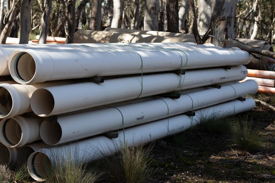 Pipe; Quantity 200mm Water Main PVC Class 16 Auction (02075042456
