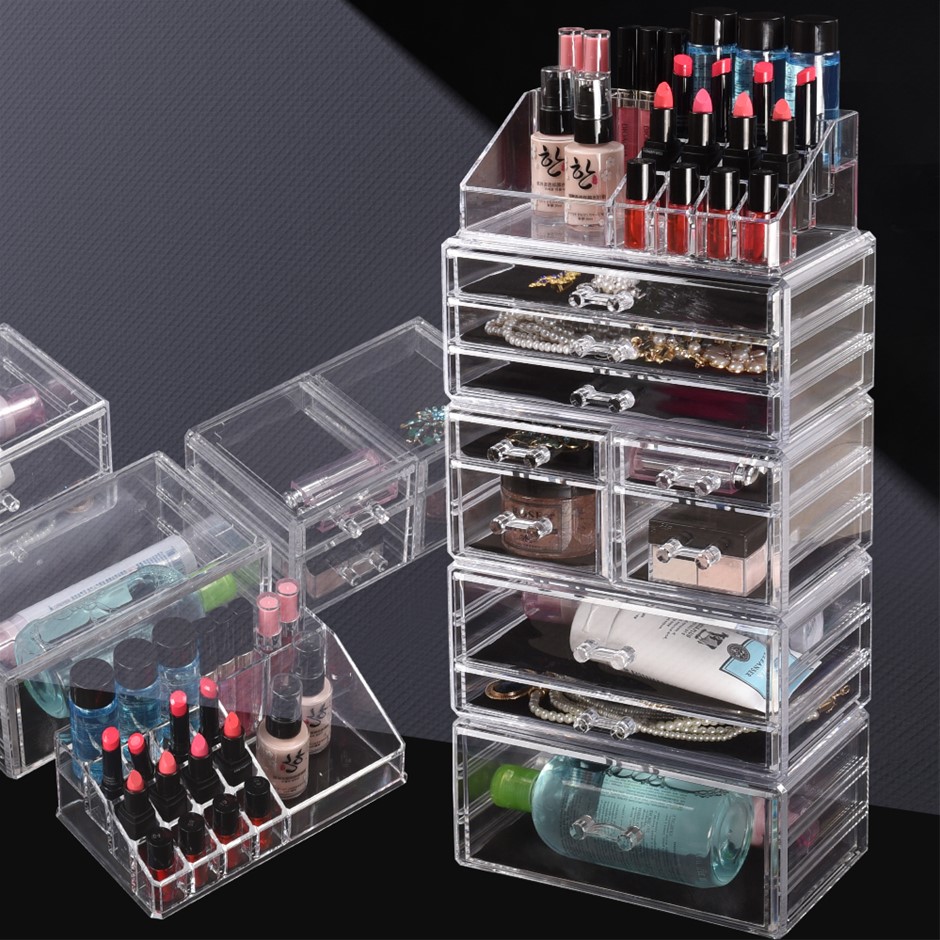 Cosmetic 10 Drawer Makeup Organizer Stor