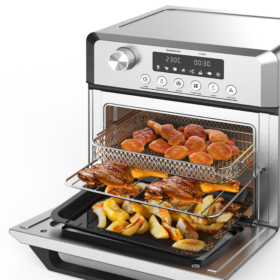 Buy Pronti 18L 1500W Electric Air Fryer Multi Cooker Oven Silver