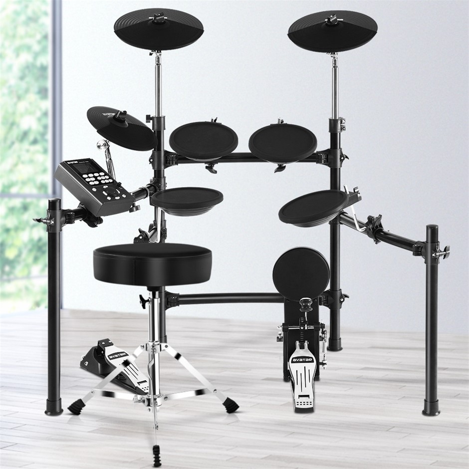 8 Piece Electric Electronic Drum Kit Dru