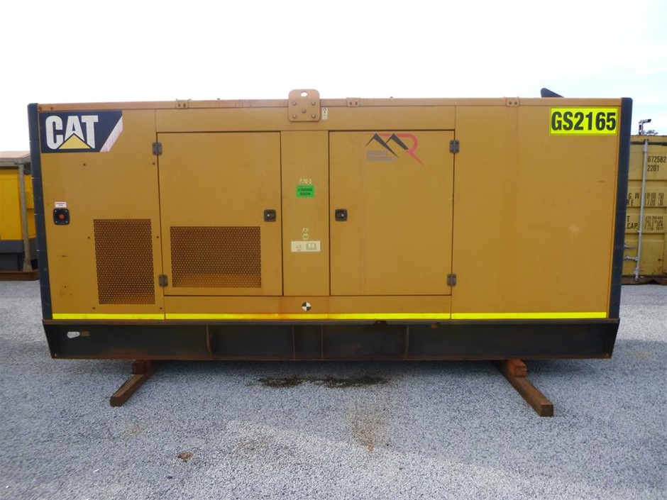 2013 Caterpillar 550 KVA Silenced Enclosed Generator Auction (0024