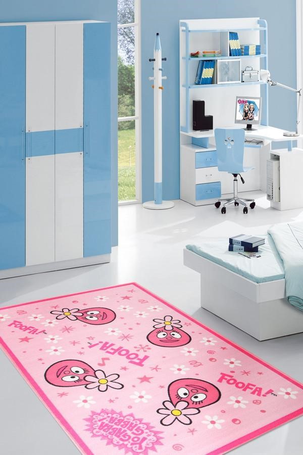 Small Pink Yo Gabba Gabba Rug - 150X100c
