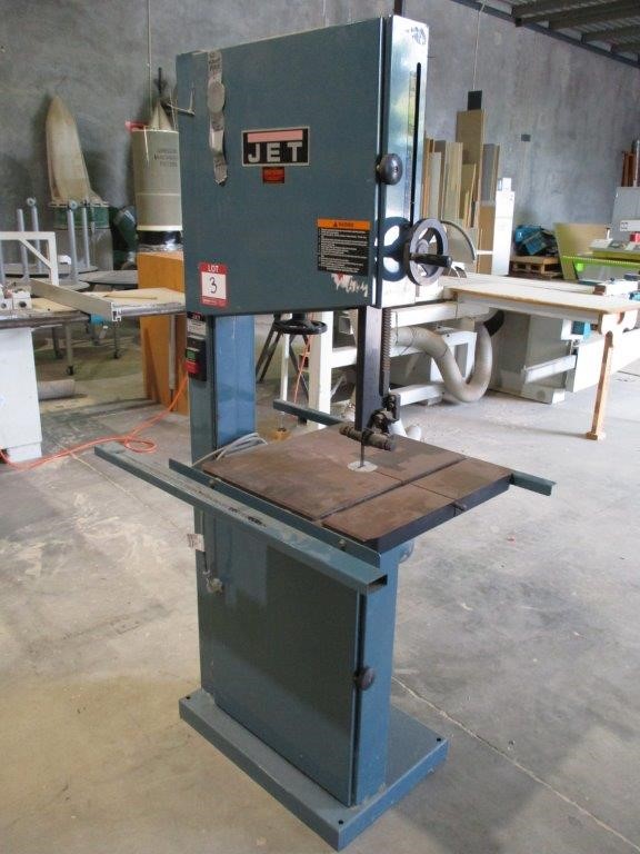 Jet JWBS-18 18 Inch Wood Working Band Saw Auction (0003-7028369 ...