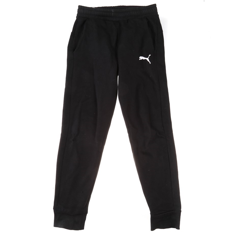 essentials logo men's pants puma