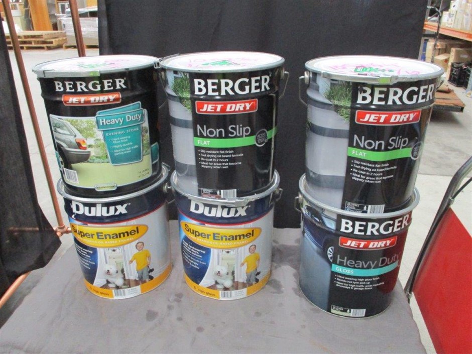 10 Litres Assorted Paint Auction (00163017814) Australia