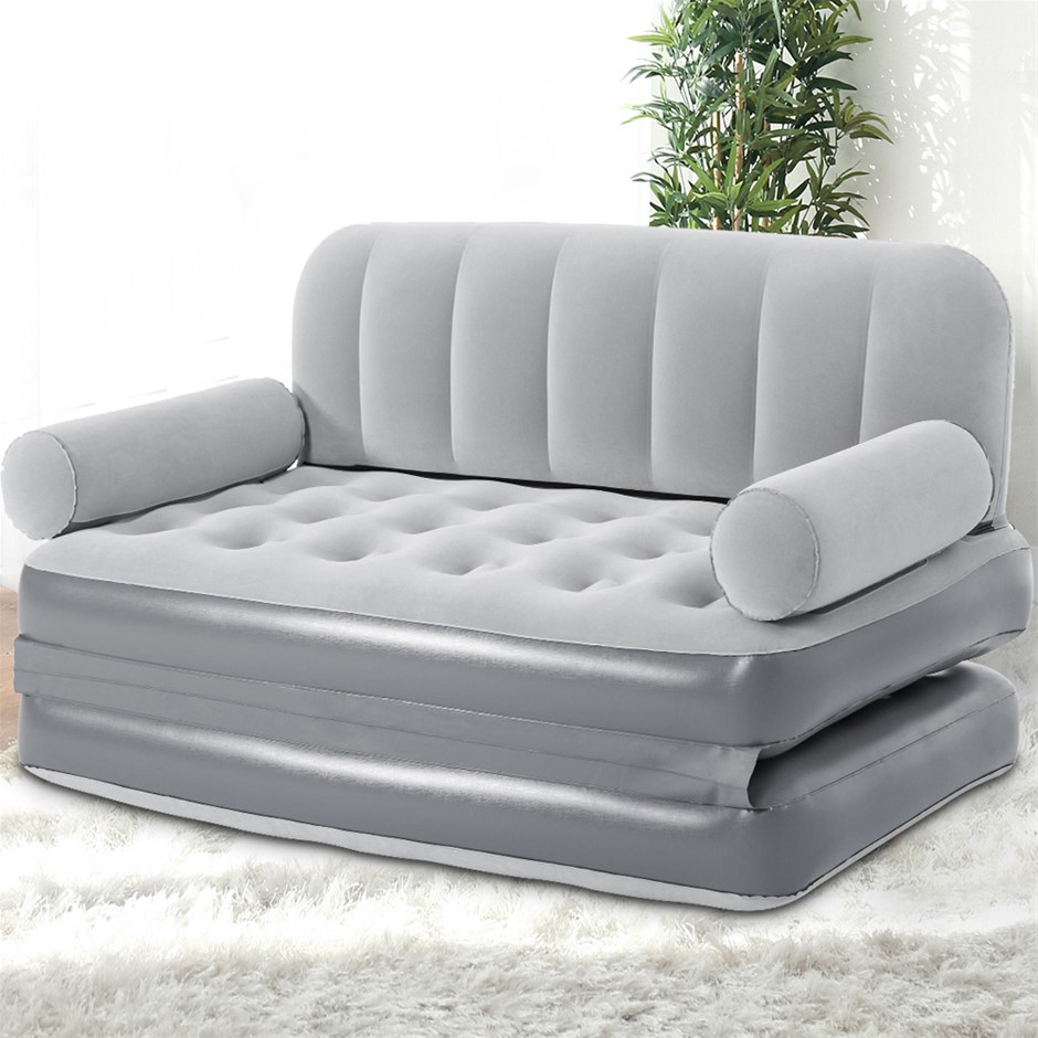 Bestway 3in1 Air Bed Sofa Built-in AC Pu