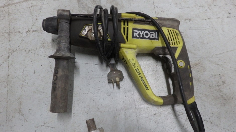 4x Assorted Ryobi Hammer Drills Auction (00483017916) Grays Australia