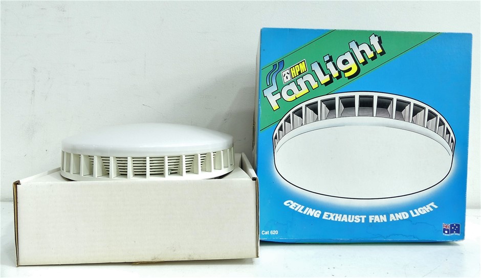 HPM CAT 620 Ceiling Exhaust Fan & Light Auction (00012182012) Grays