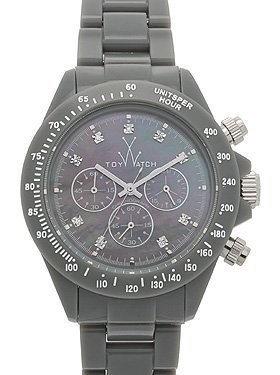 Toywatch Grey Mother of Pearl Chronograp