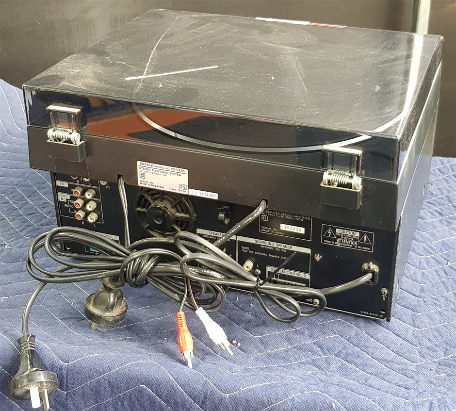 Sony PSLX56 Stereo TurnTable System Auction (00072182239) Grays Australia
