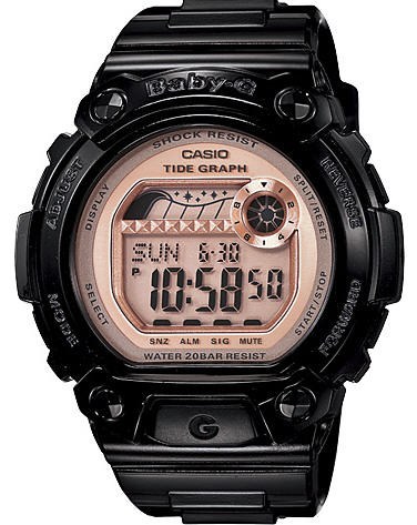 Casio Baby-G Tide Graph and Moon Data Wa