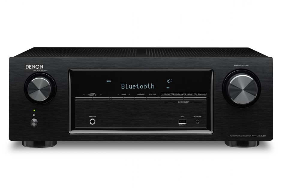 Denon AVR-X520BT 5.2Ch AV Receiver With 