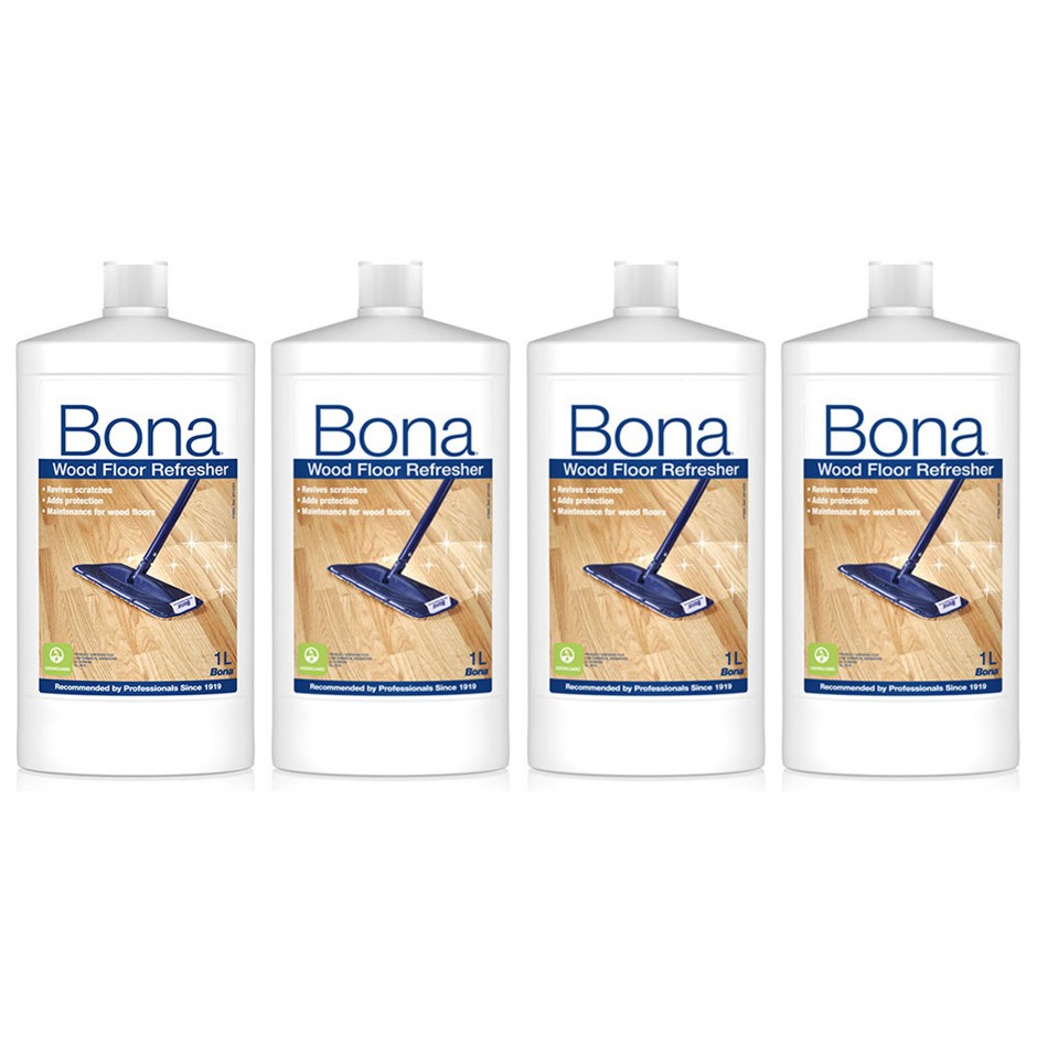 4PK Bona 1L Wood Floor Refresher