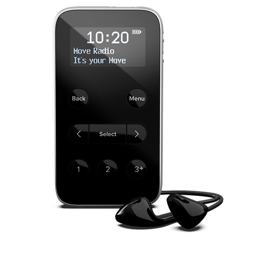 Pure Move R3 Radio + DAB Black
