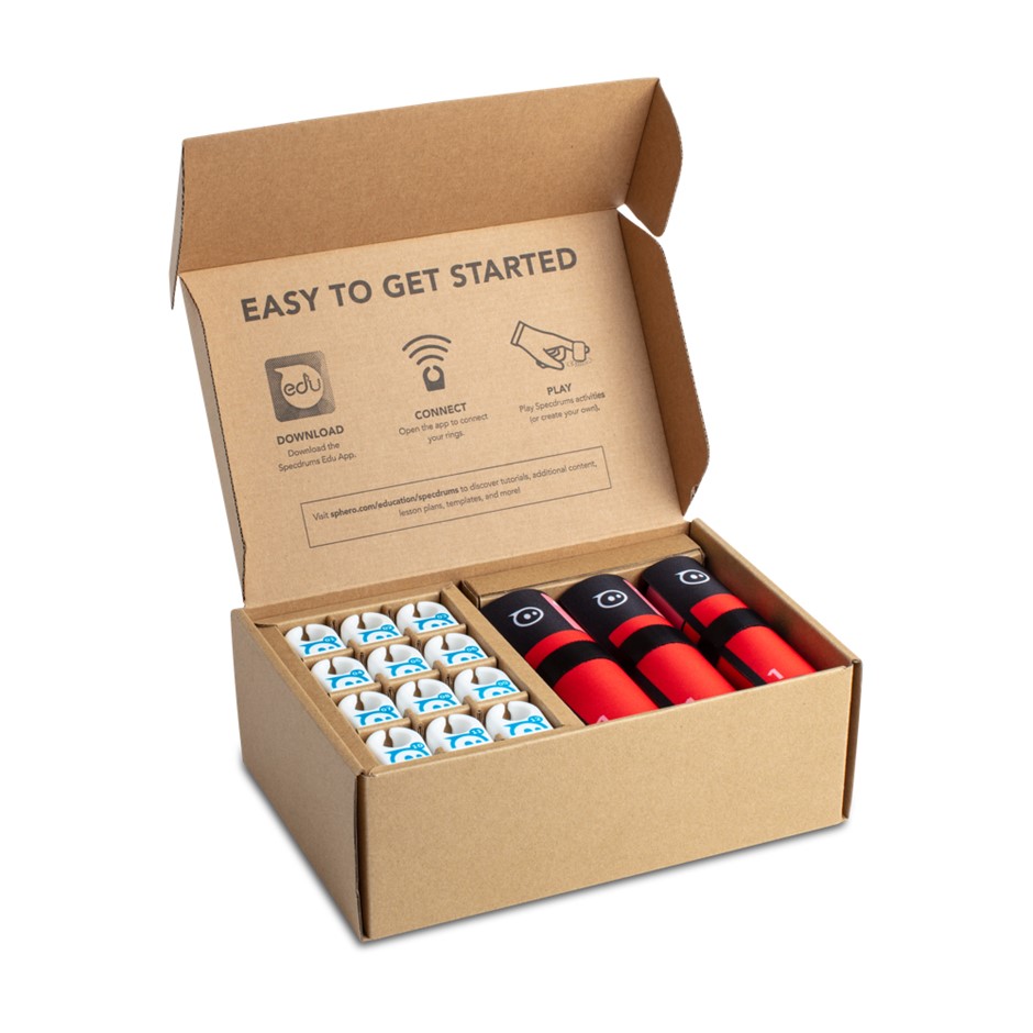 Sphero Specdrums Education 12 Pack w/ Ac