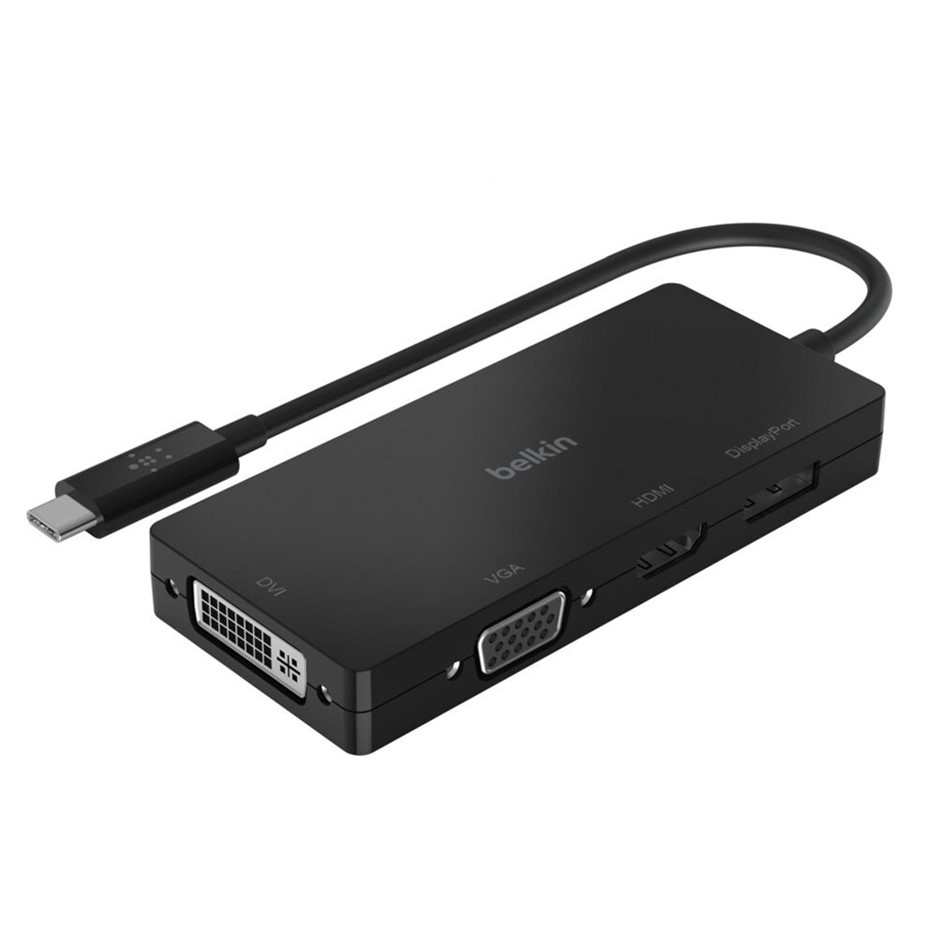 Belkin USB-C Video Adapter w/ VGA/HDMI/D