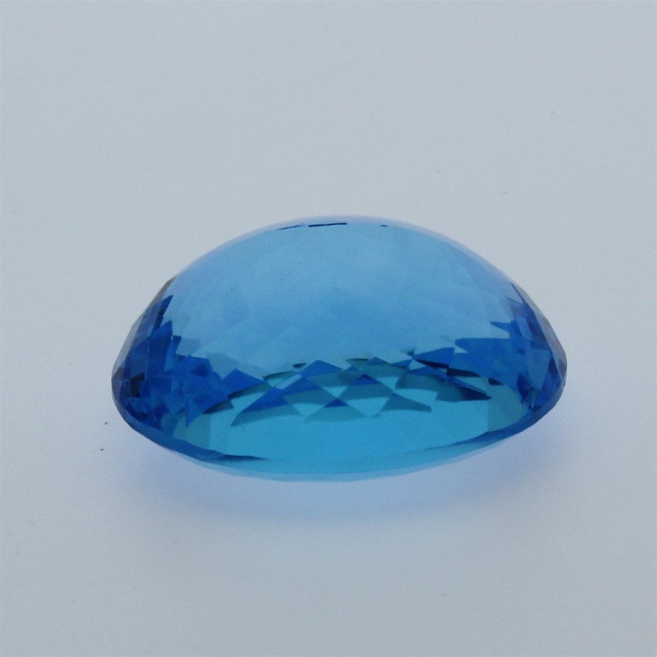 One Loose Blue Topaz, 75.65ct in Total Auction (00022532323) Grays