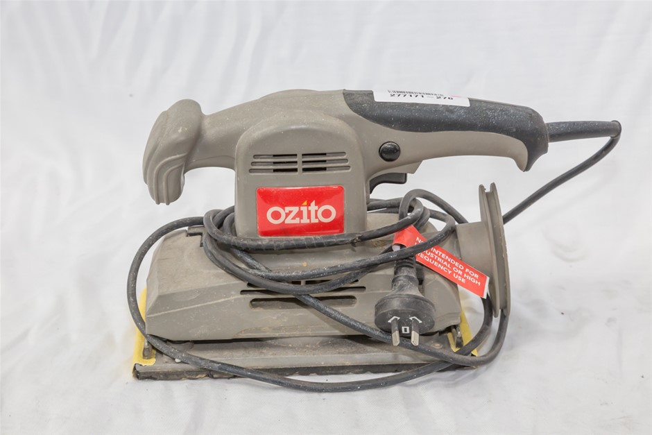 Ozito Half Sheet Orbital Sander Auction (00355043414) Grays Australia