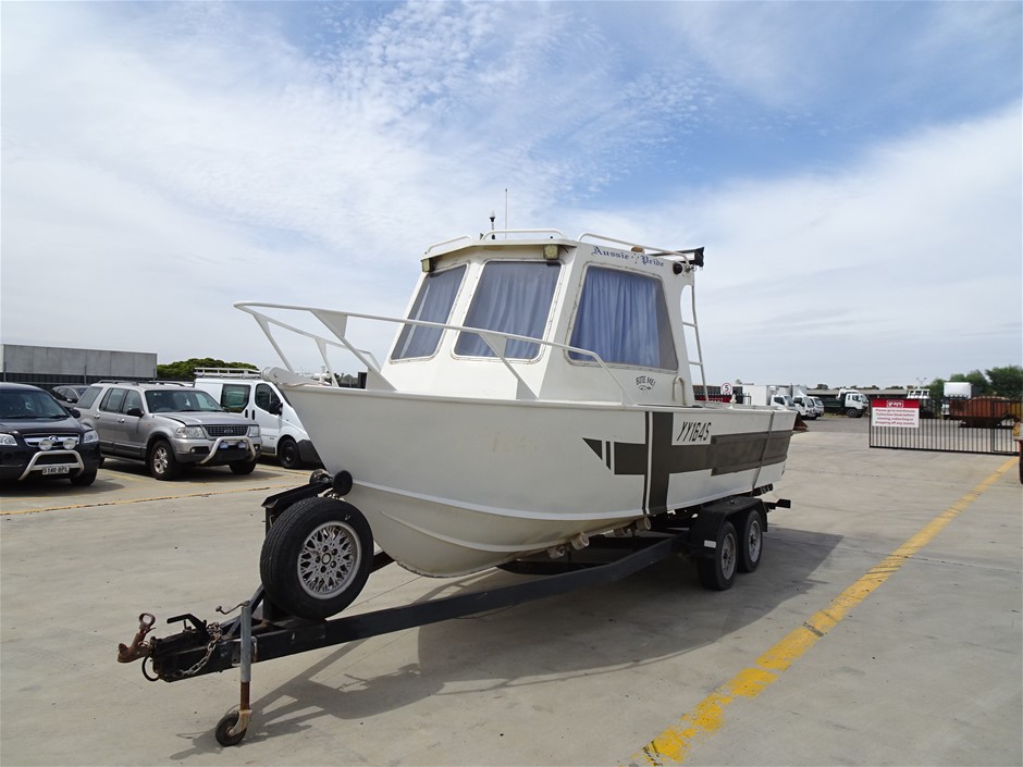 half cabin cruiser boats for sale