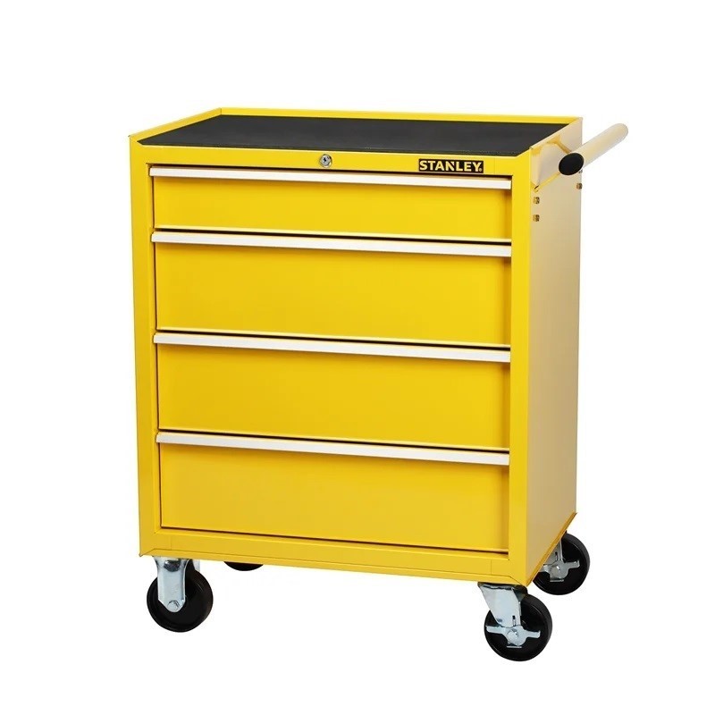 STANLEY 27 4 Drawer Tool Trolley 23kg Storage Capacity 2 Fixed Swivellin Auction GraysOnline Australia