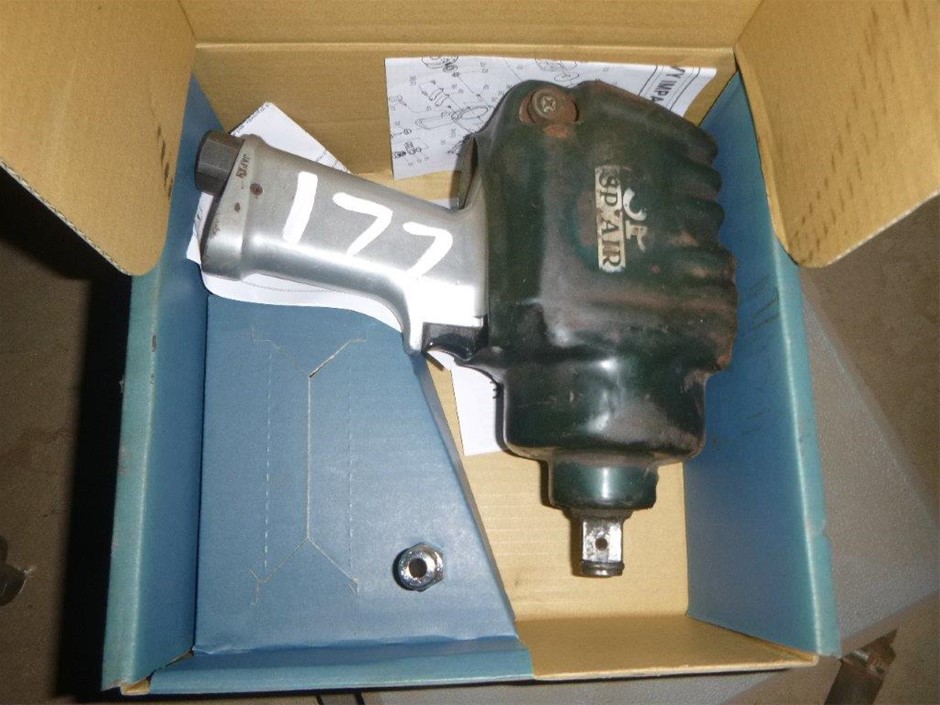 5pc 3/4 inch Air Rattle Gun Auction (02829020996) Grays Australia