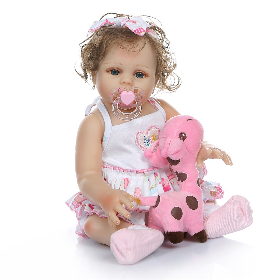 48cm Reborn Doll Real Life Baby Girl Sil
