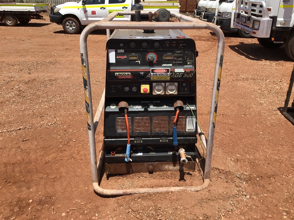 Lincoln Electric Air Vantage 500 Welder, Generator & Compressor Auction