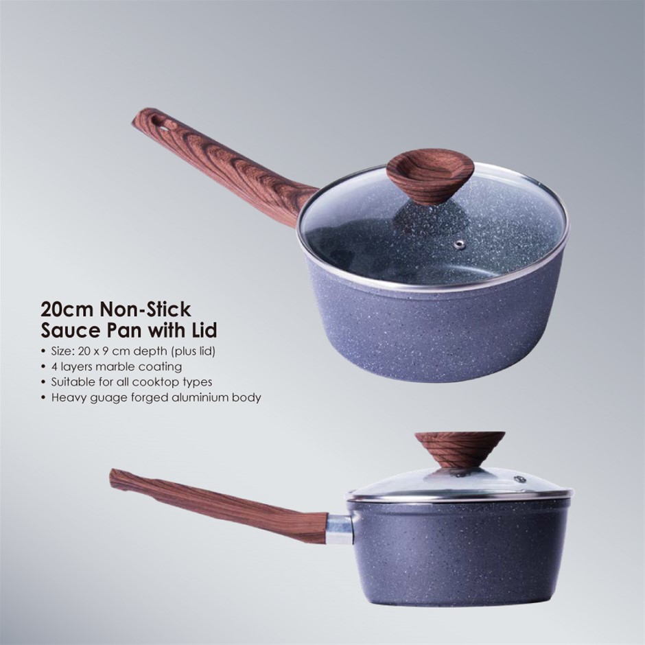 20cm PFOA Free Non-Stick Sauce Pan with 