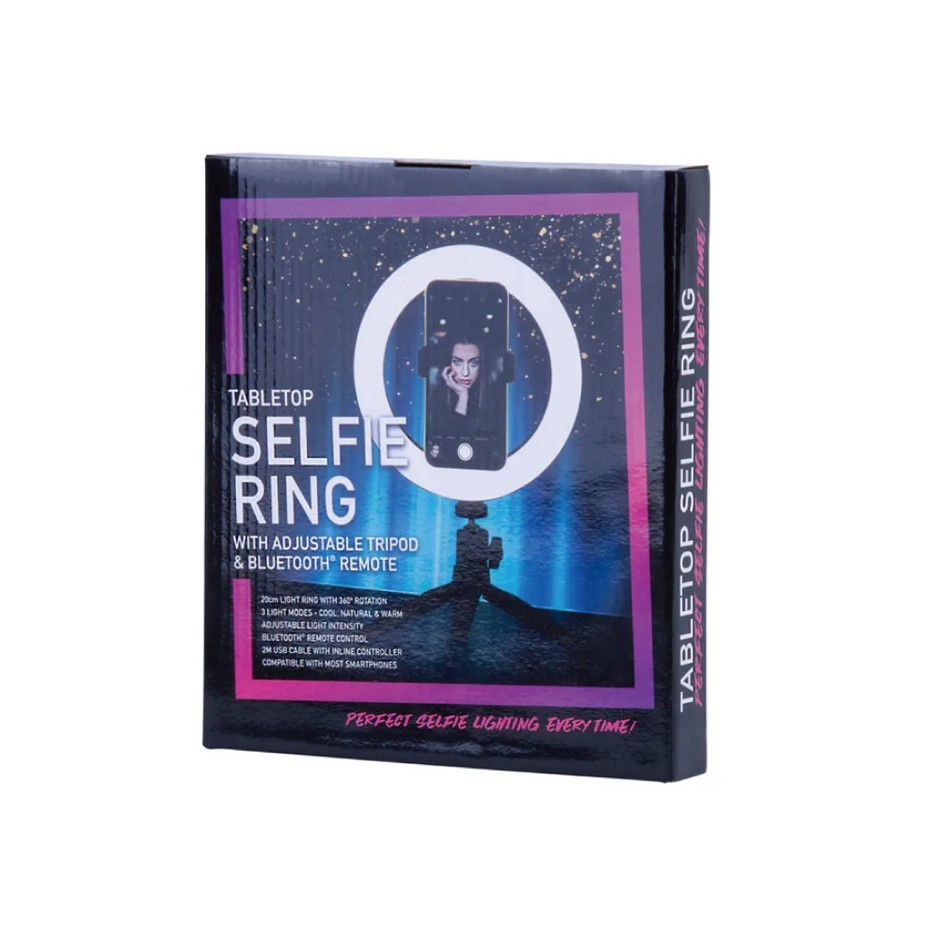 20cm LED Selfie Ring Light with Stand an