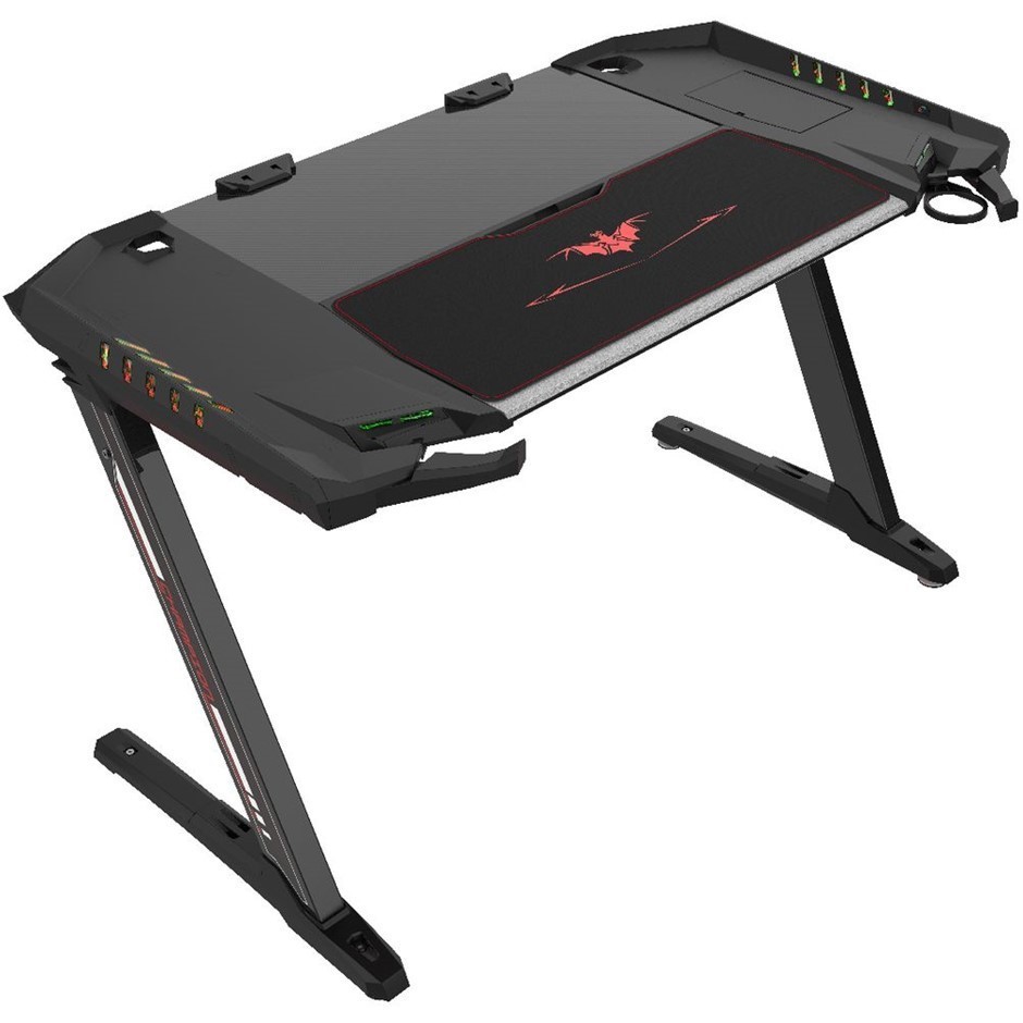 ONEX Eureka Z2 PC Gaming Desk. NB: Minor use, not in original box, conditio