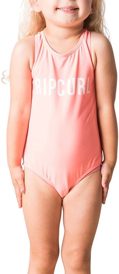 Rip Curl Girls Mini Logo Sport One Piece Polyester 2 3 Years Colour C Auction Graysonline Australia