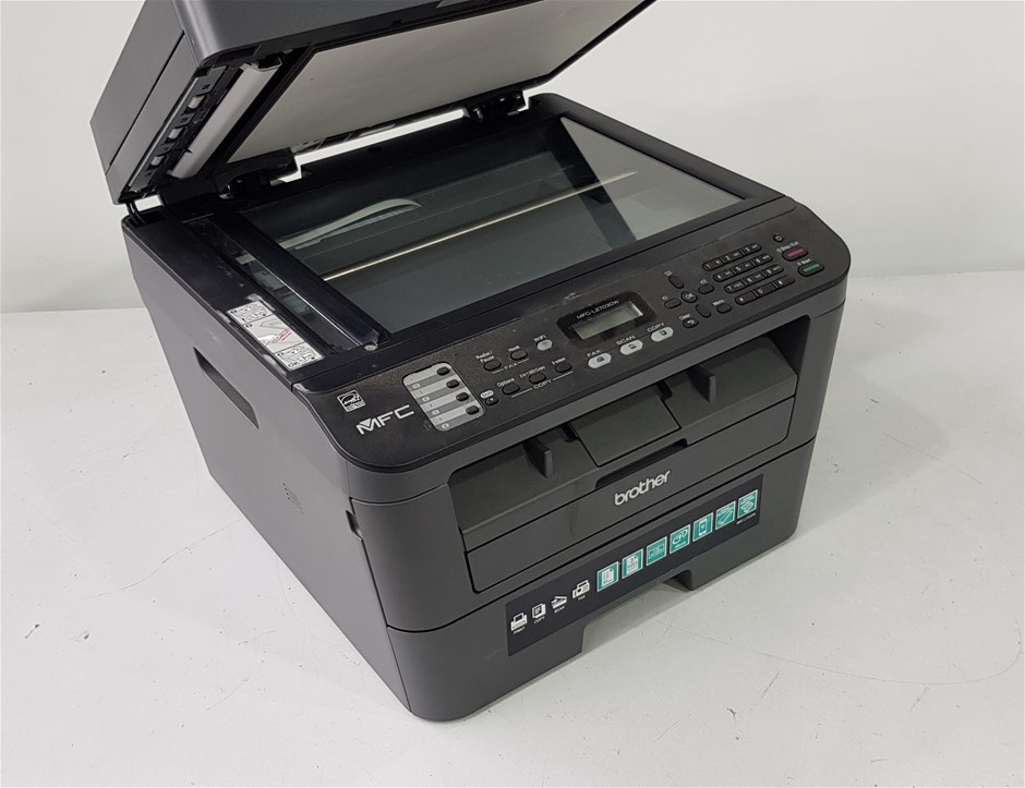 Brother MFC-L2703DW Monochrome Multifunction Laser Printer Auction ...