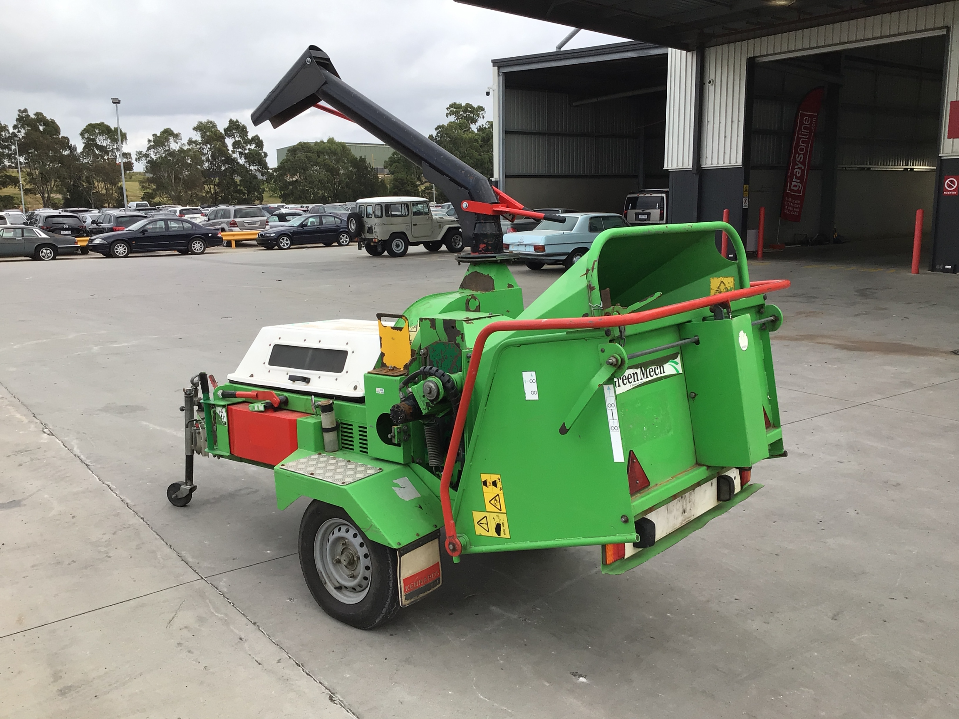 Green Mech Wood Chipper Auction (00153018609) Grays Australia