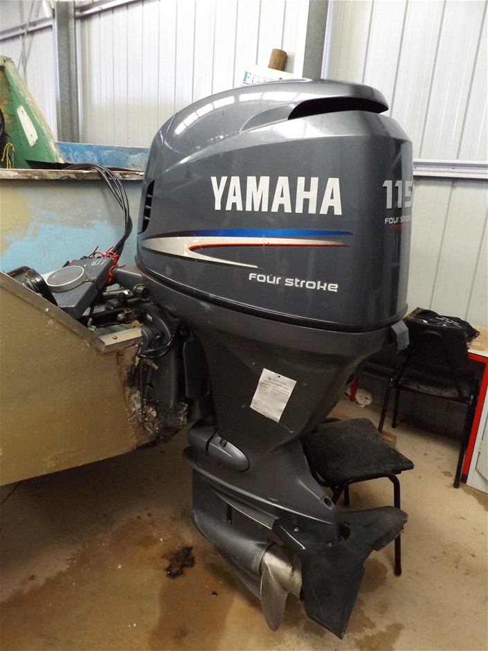 Yamaha 115 Outboard Motor (Ceduna, SA) Auction (0001-8013354) | Grays ...