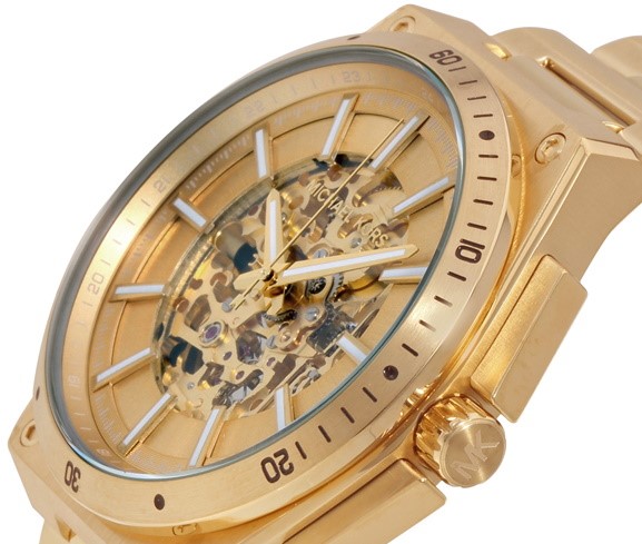 MA35075A Men's Magnum Automatic Golden Watch Waterproof 2 Year Warranty  with Wallet - AliExpress