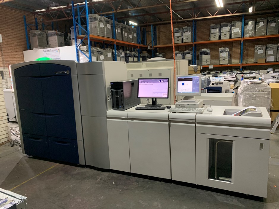 Xerox Colour 800 Press with High Capacity Stacker Auction (0001-5043909 ...