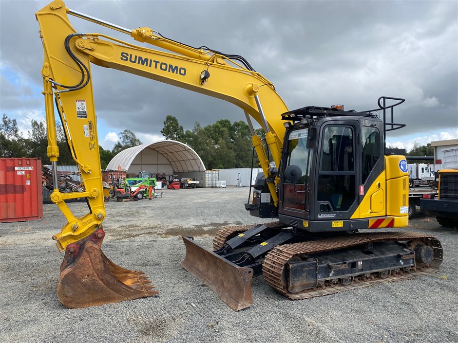 2018 Sumitomo SH145X-6 Hydraulic Excavator Auction (0002-5044143