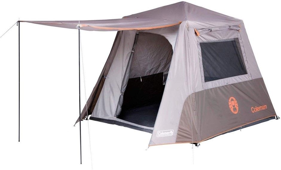 COLEMAN Instant-Up Tent, 4-person, 240 x 240 x 190cm Complete with Heavy Du