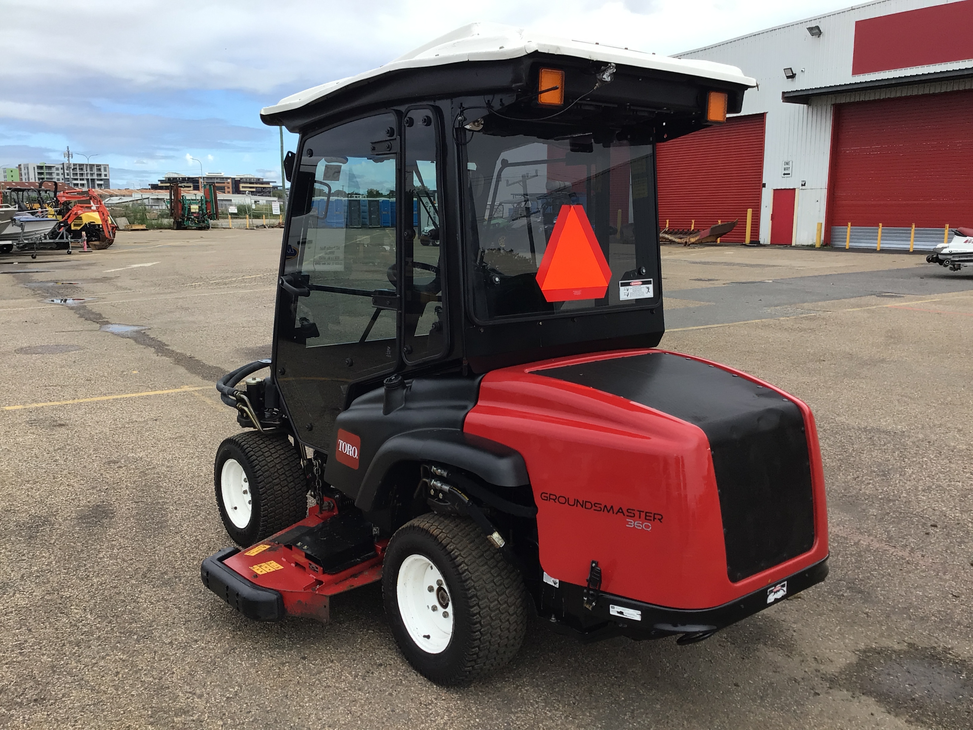 Toro groundsmaster with discount cab for sale