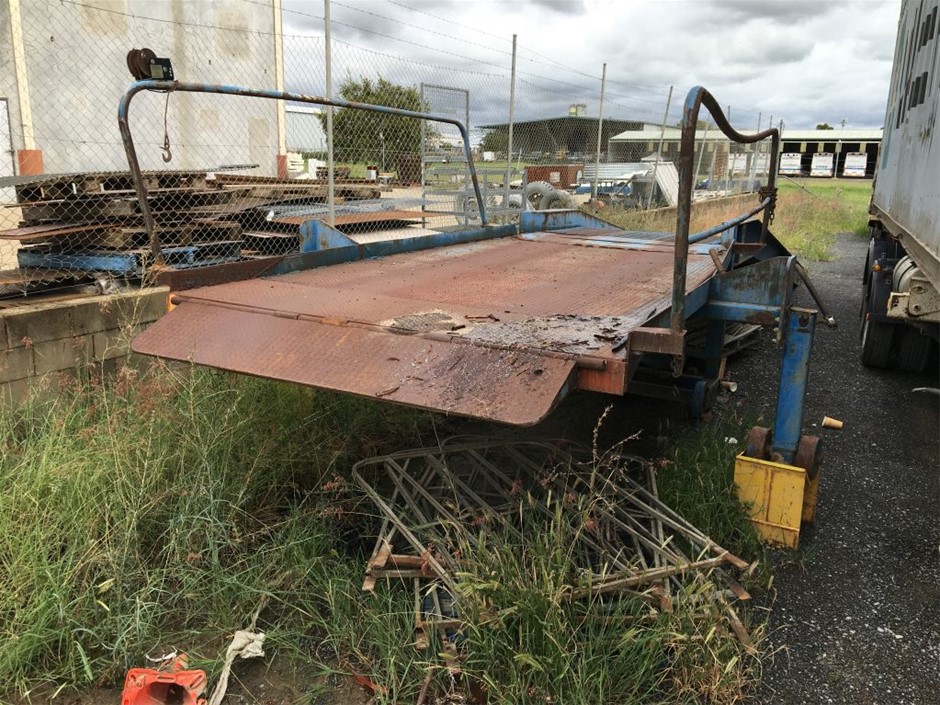 40 Foot Steel Container Ramp Auction (0040-5044975) | Grays Australia