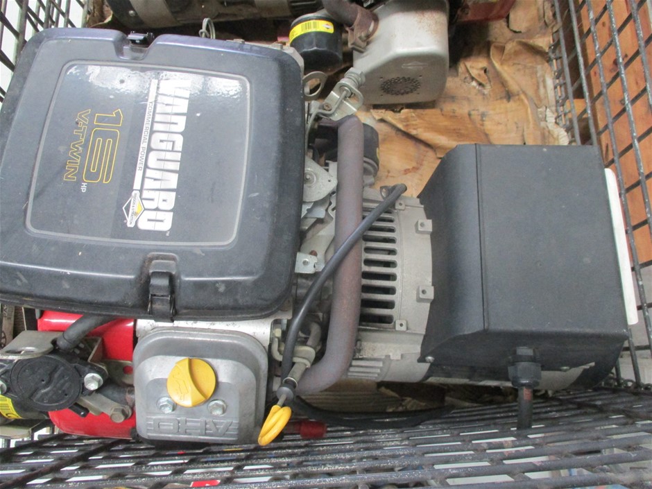 Vanguard 16 HP VTwin Generator Briggs & Stratton Motor Auction (0010