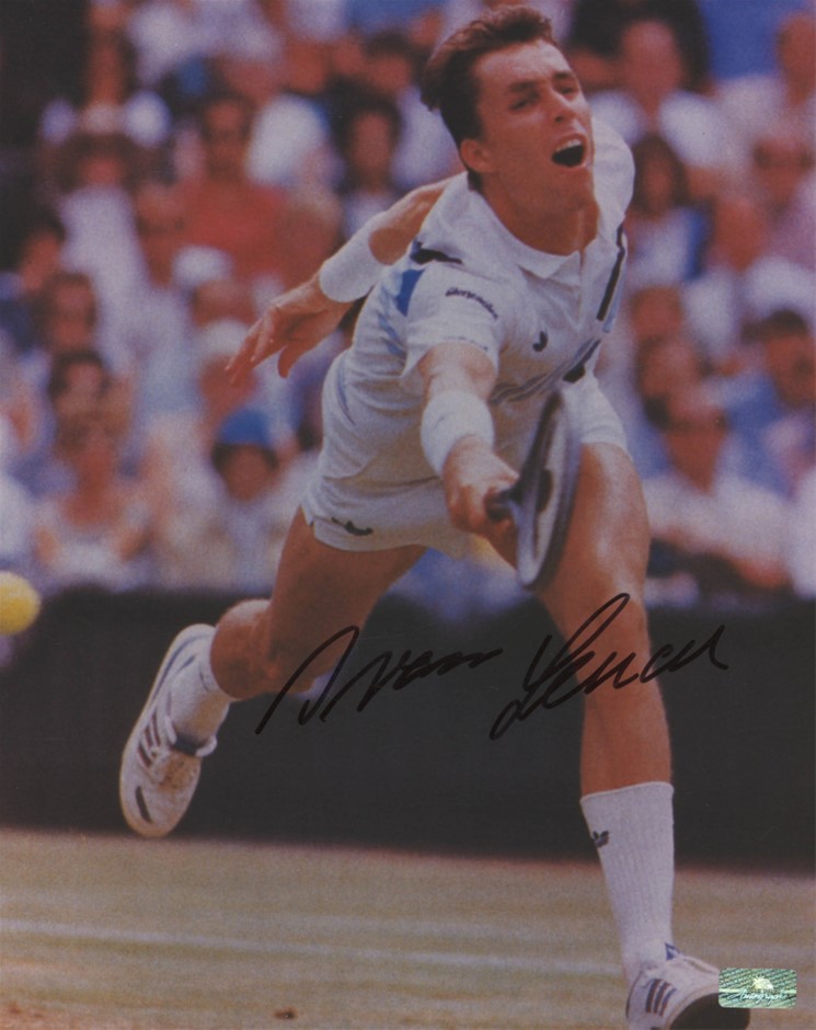 Ivan Lendl hand signed on court photograph Auction (0011-2183121 ...