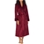 CAROLE HOCHMAN Women's Robe, Size L, Polyester, Red. Buyers Note - Discoun