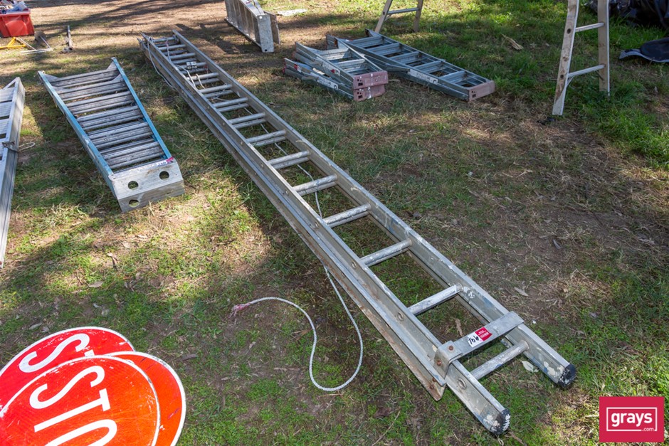 MOTE Alloy Extension Frame Ladder Auction (09965044625) Grays Australia