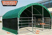 2021 Unused 6m x 6m Enclosed Shelters - Adelaide
